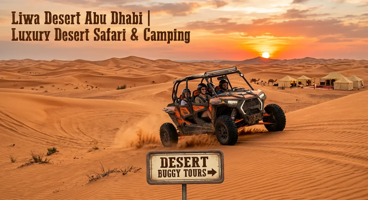 Liwa Desert Abu Dhabi | Luxury Desert Safari & Camping