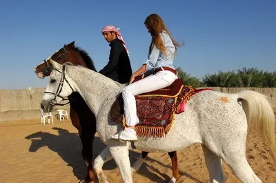 Horse Riding in Dubai Desert | Guided Horse Riding Experience