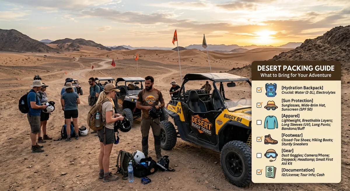 Desert Packing Guide